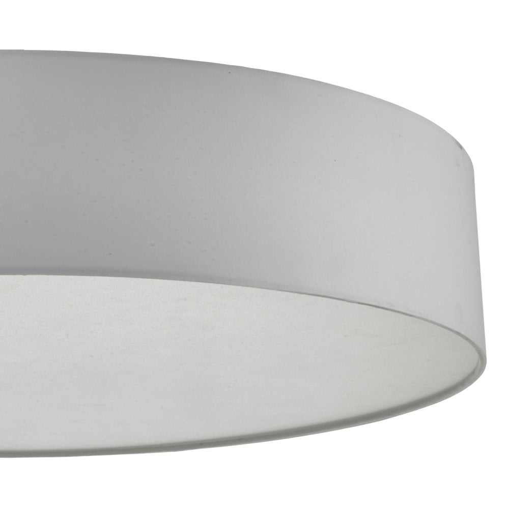 Dar CIE4815 Cierro 6 Light Flush Ivory