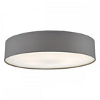 Dar CIE4839 Cierro 6 Light Flush Grey