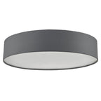 Dar CIE4839 Cierro 6 Light Flush Grey