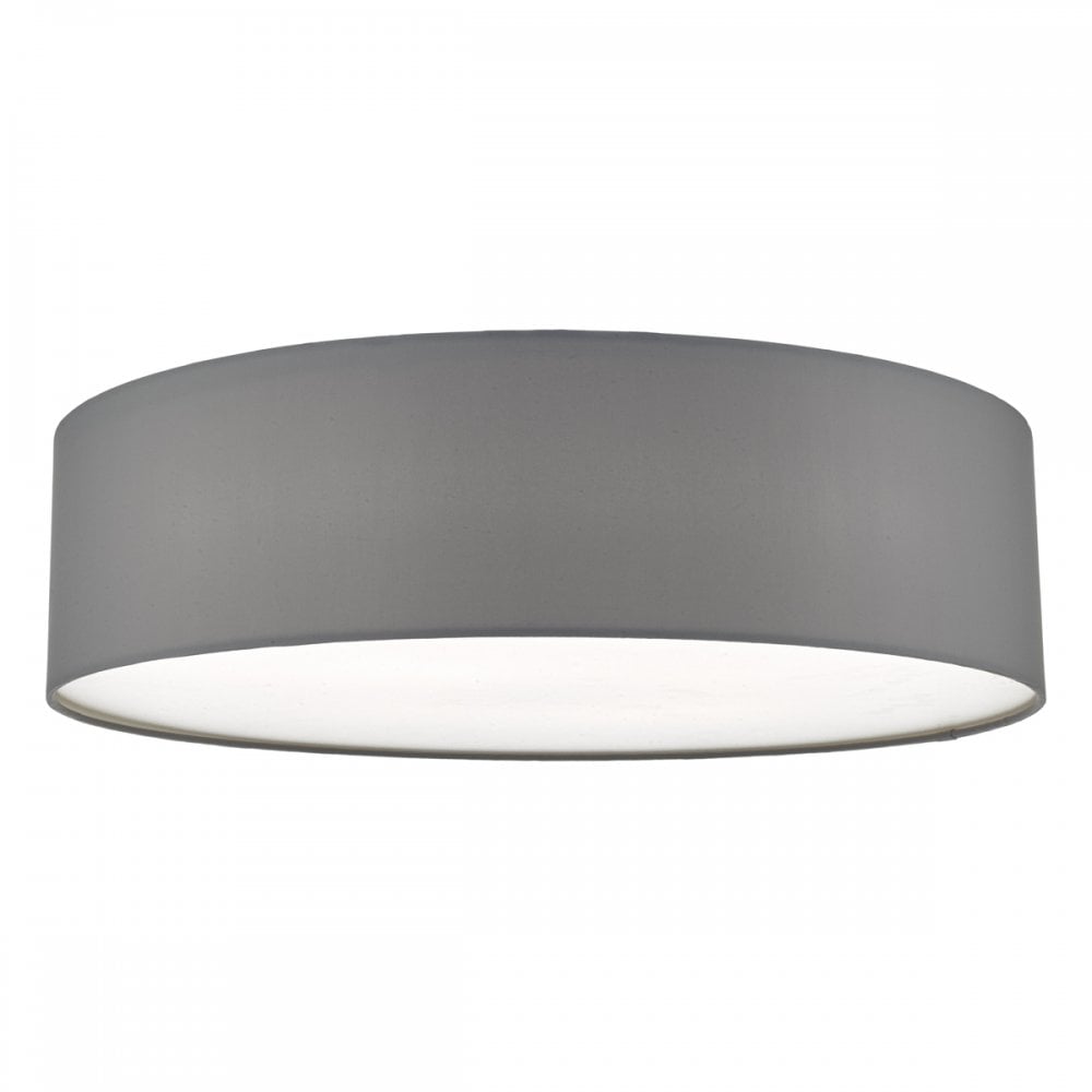 Dar CIE5039 Cierro 4 Light Flush Grey
