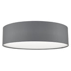 Dar CIE5039 Cierro 4 Light Flush Grey