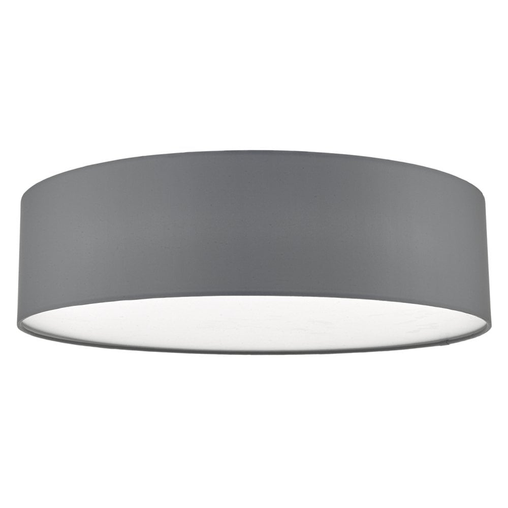 Dar CIE5039 Cierro 4 Light Flush Grey
