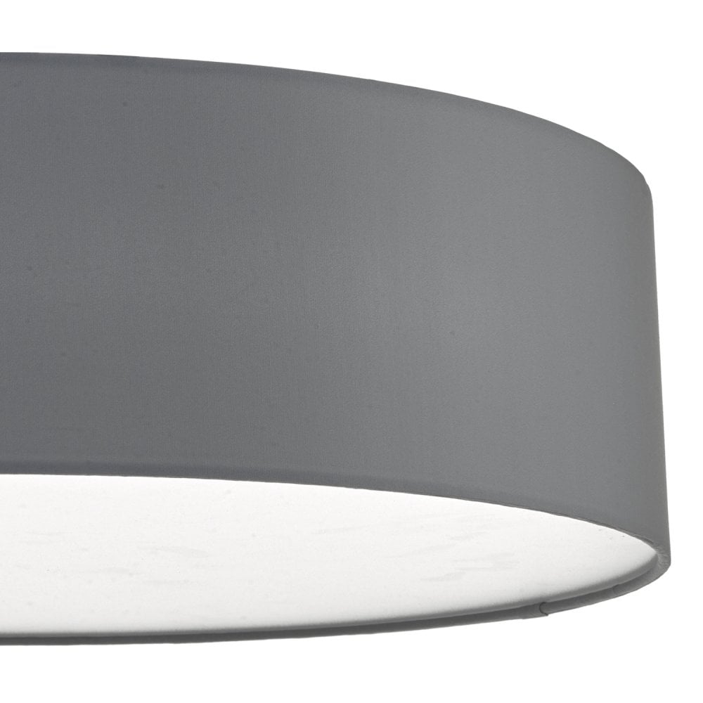 Dar CIE5039 Cierro 4 Light Flush Grey