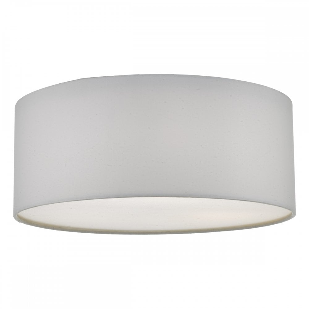 Dar CIE5215 Cierro 3 Light Flush Ivory