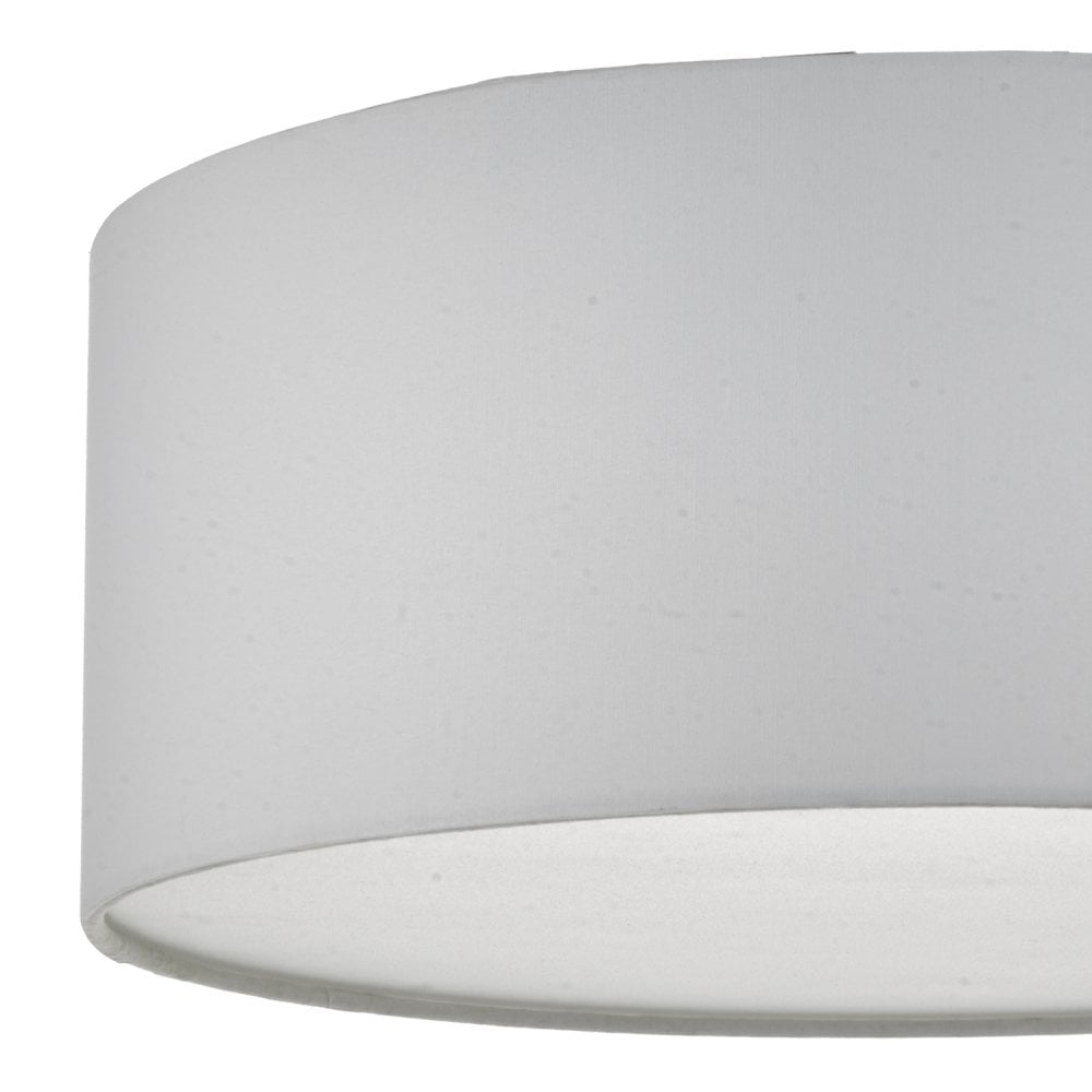 Dar CIE5215 Cierro 3 Light Flush Ivory