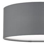 Dar CIE5239 Cierro 3 Light Flush Grey