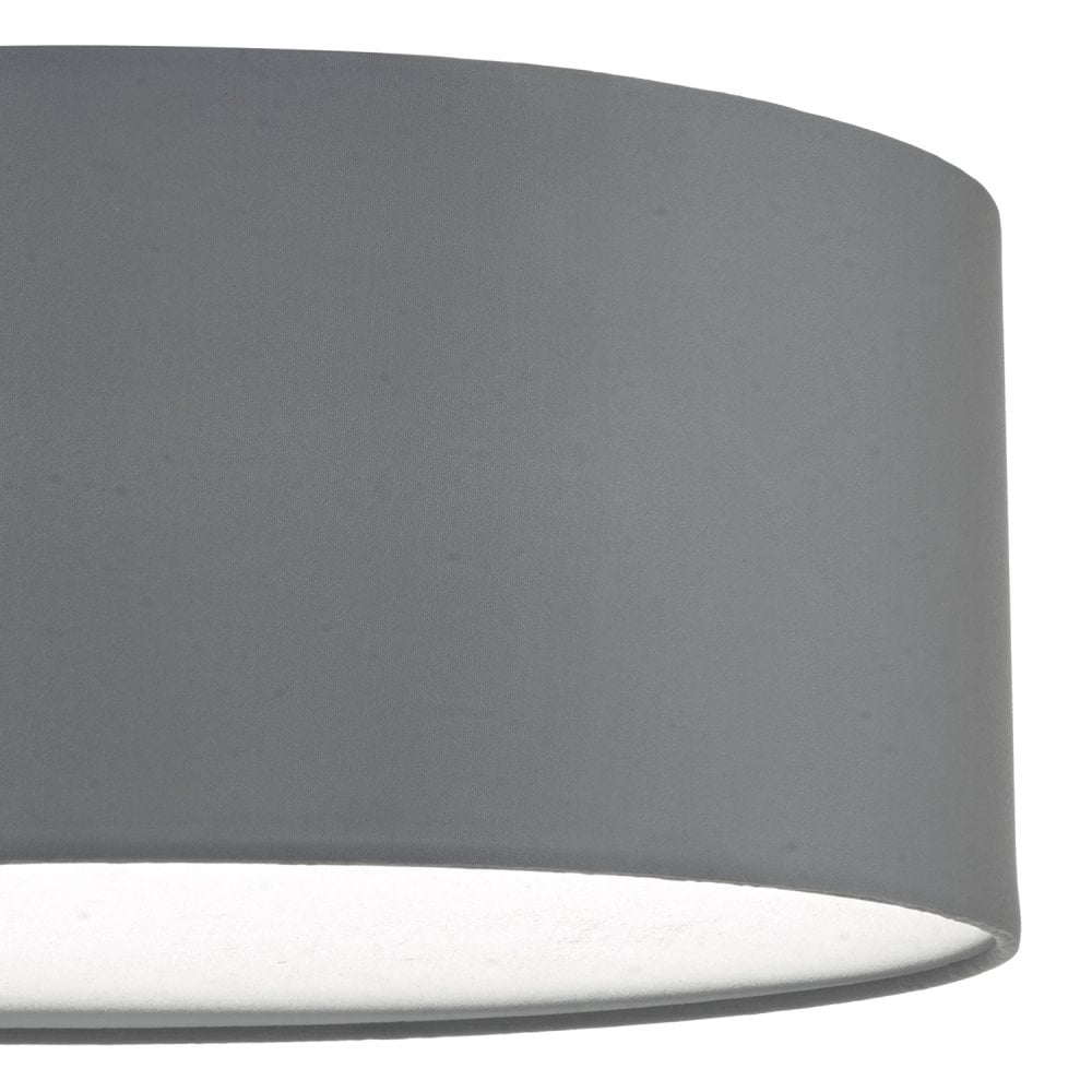 Dar CIE5239 Cierro 3 Light Flush Grey