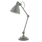 EUN4239 Eunice Task Lamp Grey Satin Nickel