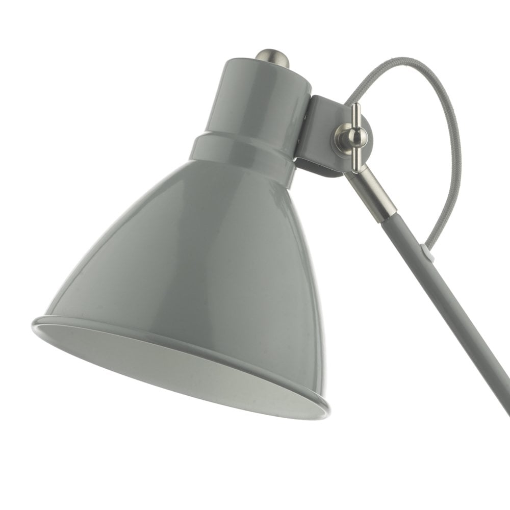 EUN4239 Eunice Task Lamp Grey Satin Nickel