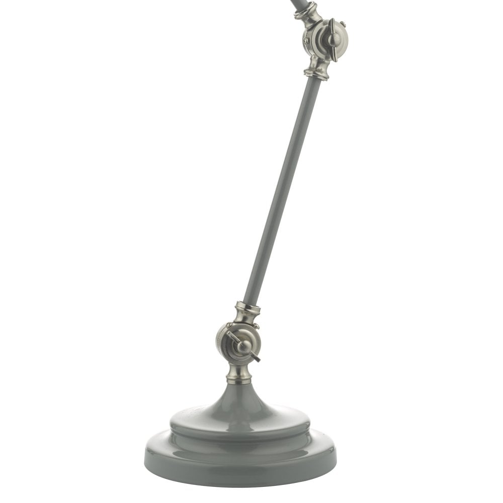 EUN4239 Eunice Task Lamp Grey Satin Nickel