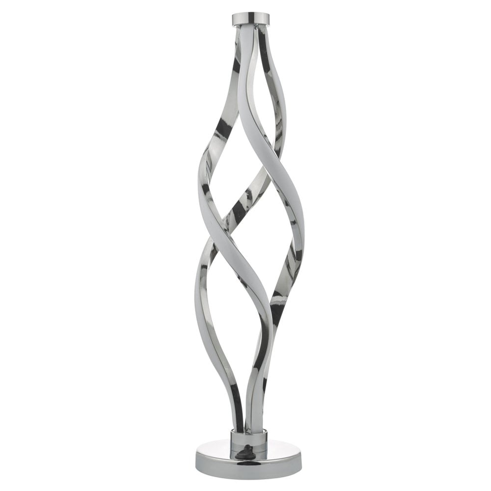 Dar JIV4268 Jive Table Lamp Aluminium White LED