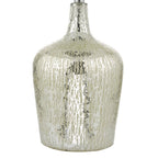 Dar LOL4232 Lolek Table Lamp Silver Glass With Shade
