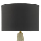 Dar ONO4255 Onora Table Lamp White Black With Shade