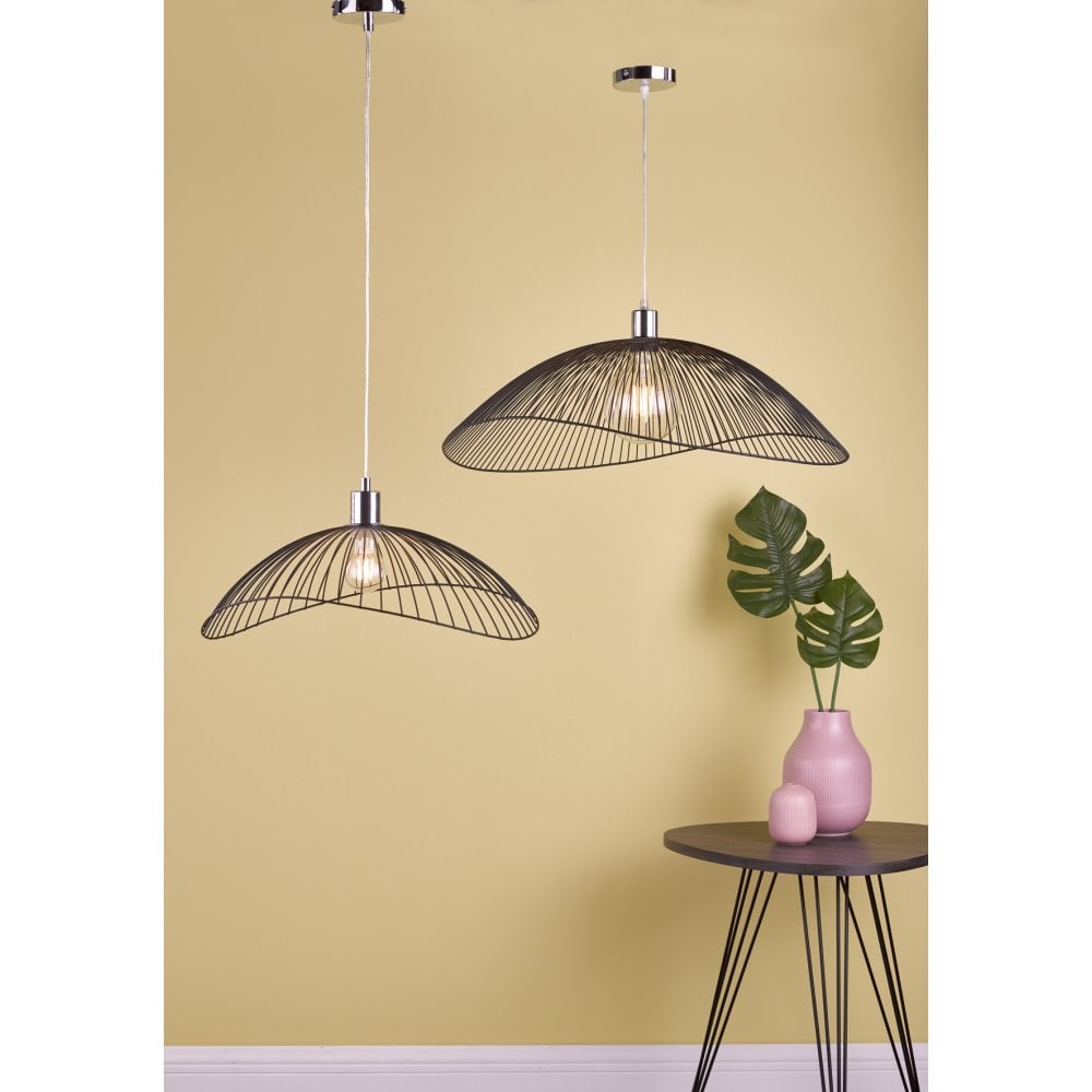 ONZ1722 Onza Easy Fit Pendant Black (TWIN PACK)