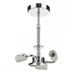 Dar SF5350 Semi Flush Suspension Polished Chrome