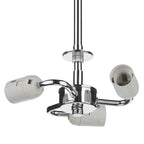 Dar SF5350 Semi Flush Suspension Polished Chrome