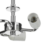 Dar SF5350 Semi Flush Suspension Polished Chrome