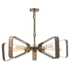Dar YAV0564 Yavanna 5 Light Pendant Oiled Copper