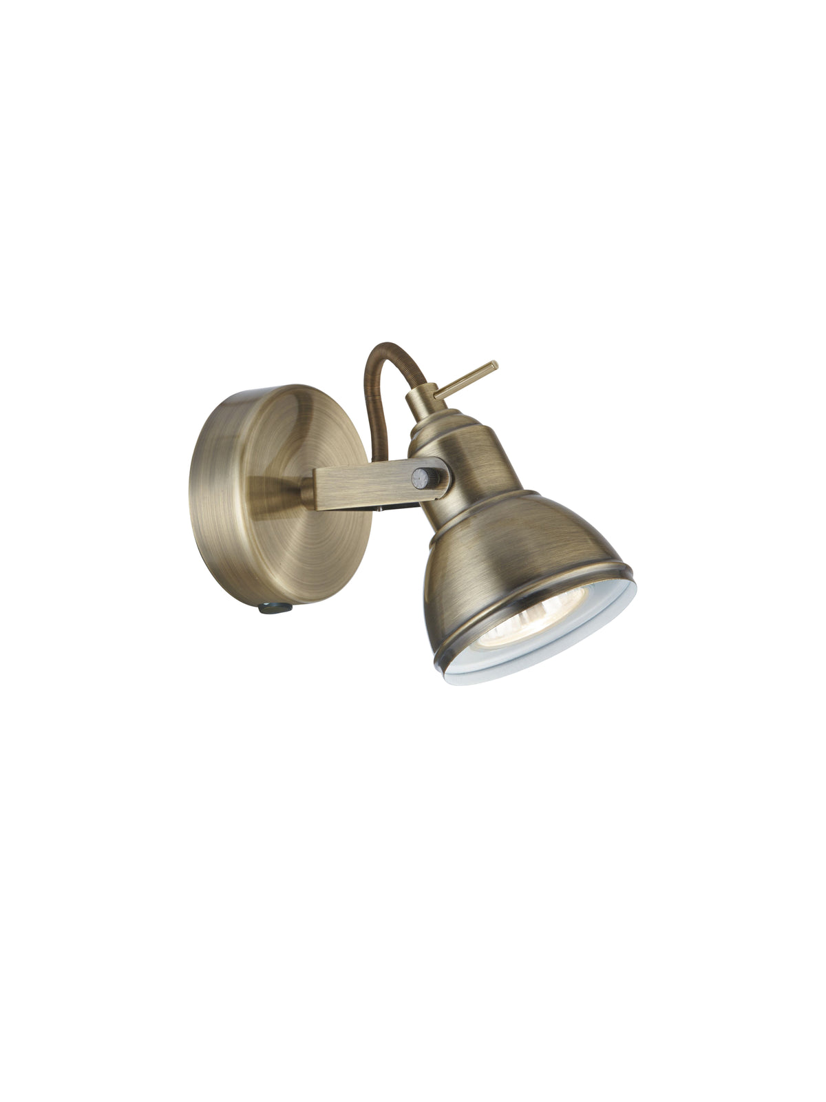 1541AB Focus - 1 Light Spotlight Antique Brass