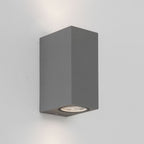 1310008 Chios 150 Outdoor Wall Light Textured Grey (S)