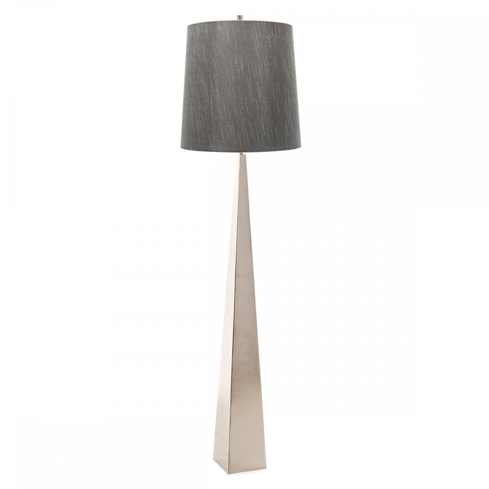 ASCENT/FL PN Ascent 1 Light Floor Lamp Polished Nickel