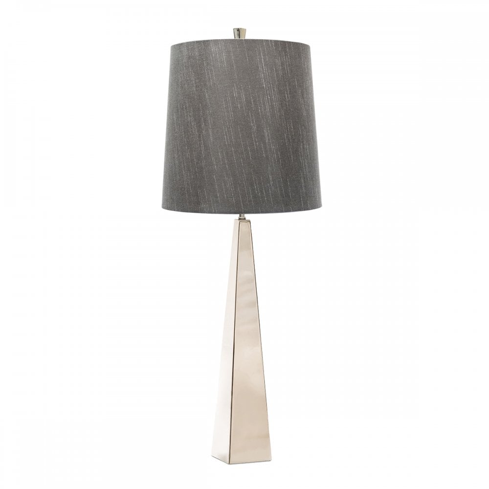 ASCENT/TL PN Ascent 1 Light Table Lamp Polished Nickel