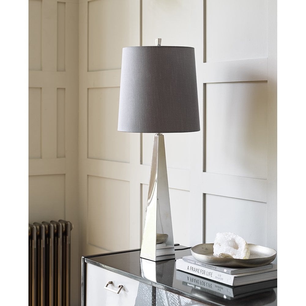 ASCENT/TL PN Ascent 1 Light Table Lamp Polished Nickel