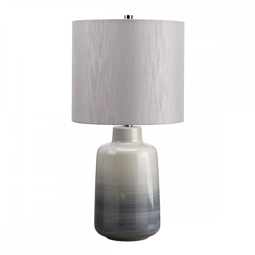 BACARI/TL SM Bacari 1 Light Small Table Lamp Blue and Grey