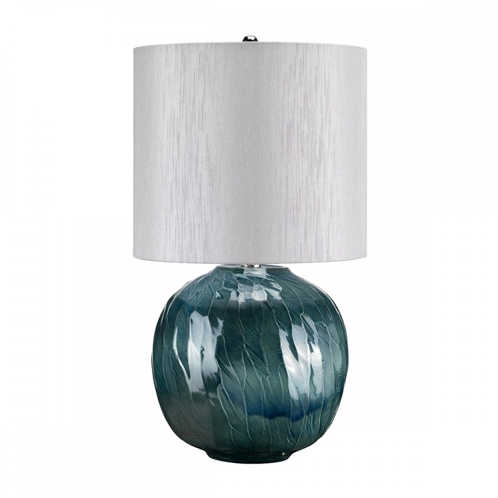 BLUE GLOBE/TL Blue Globe 1 Light Table Lamp Blue