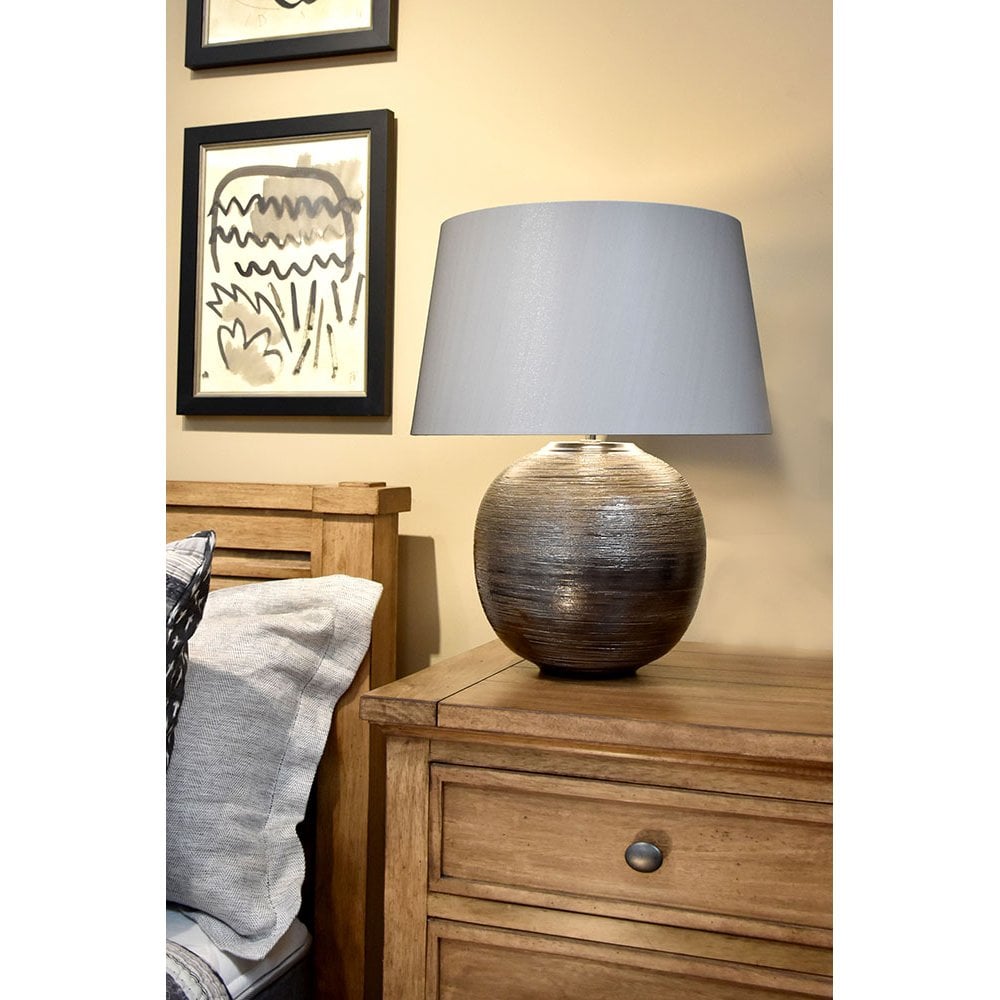 CAESAR/TL SIL Caesar 1 Light Table Lamp Silver