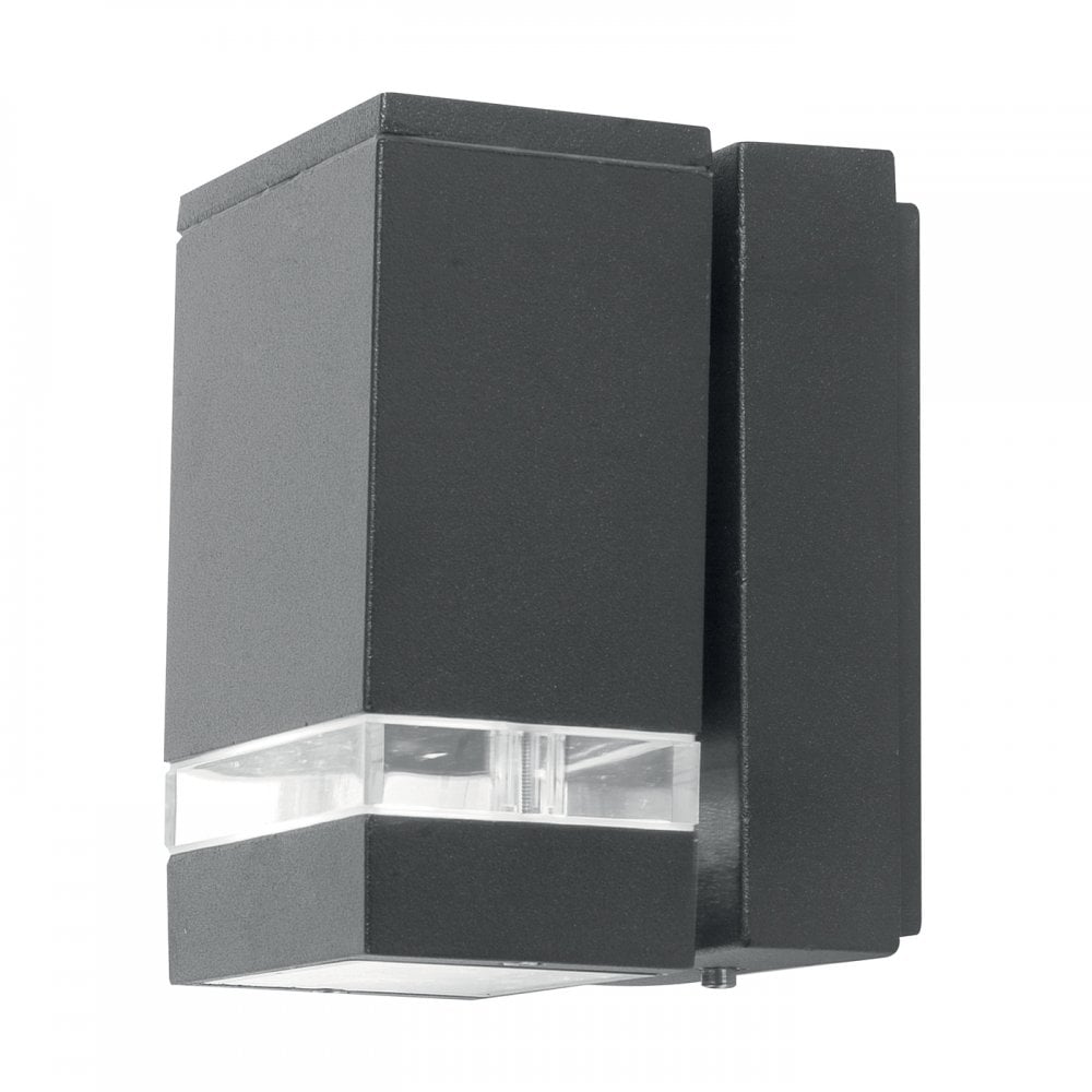 JANNIK LED1 Jannik Outdoor 2 Light LED Wall Light Graphite