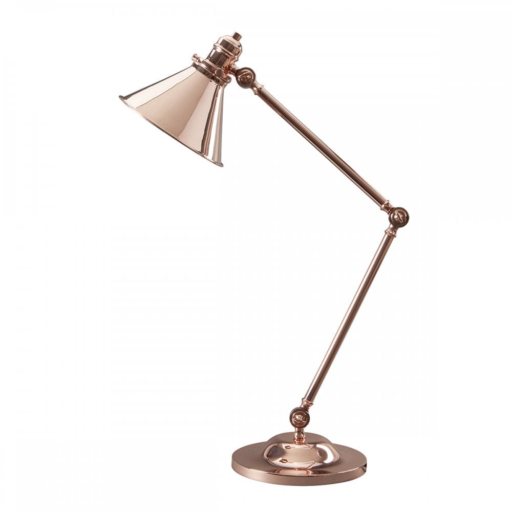 PV/TL CPR Provence 1 Light Table Lamp Polished Copper