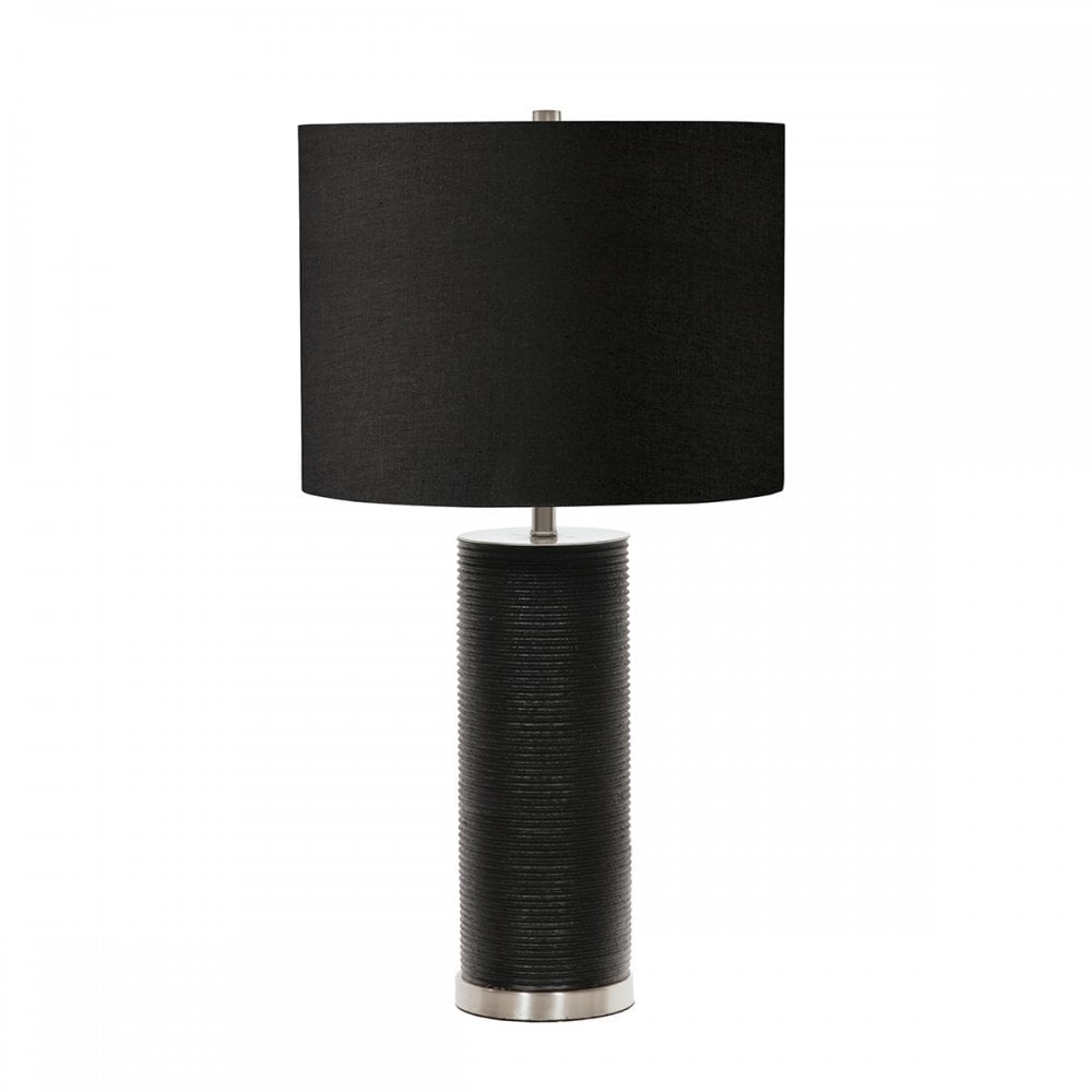 RIPPLE/TL BLK Ripple 1 Light Table Lamp Black