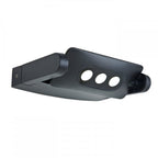 SIGMUND 3W Sigmuns Outdoor 3 Light LED Wall Light Graphite