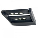 SIGMUND 6W Sigmuns Outdoor 6 Light LED Wall Light Graphite
