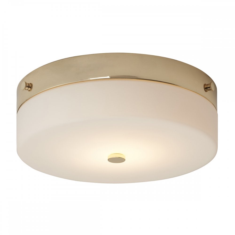 TAMAR/F/L PG Tamar 1 Light Large Flush Light Polished Gold