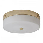 TAMAR/F/L PG Tamar 1 Light Large Flush Light Polished Gold