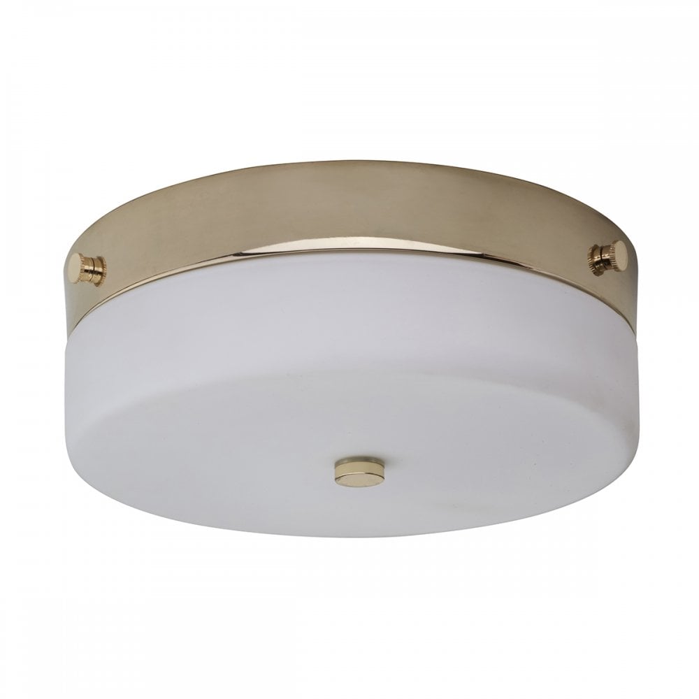 TAMAR/F/M PG Tamar 1 Light Medium Flush Light Polished Gold