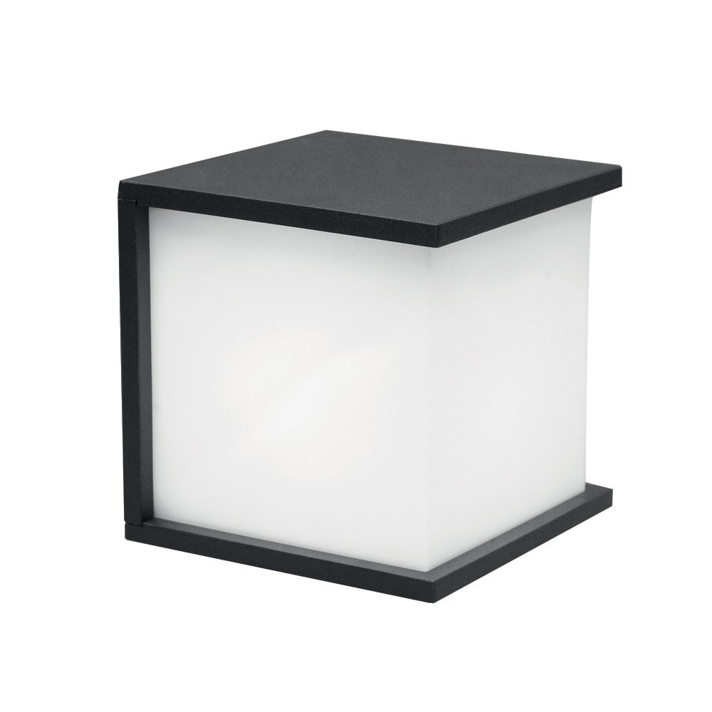 TORSTEN SQ Torsten Outdoor 1 Light Wall Fitting Graphite