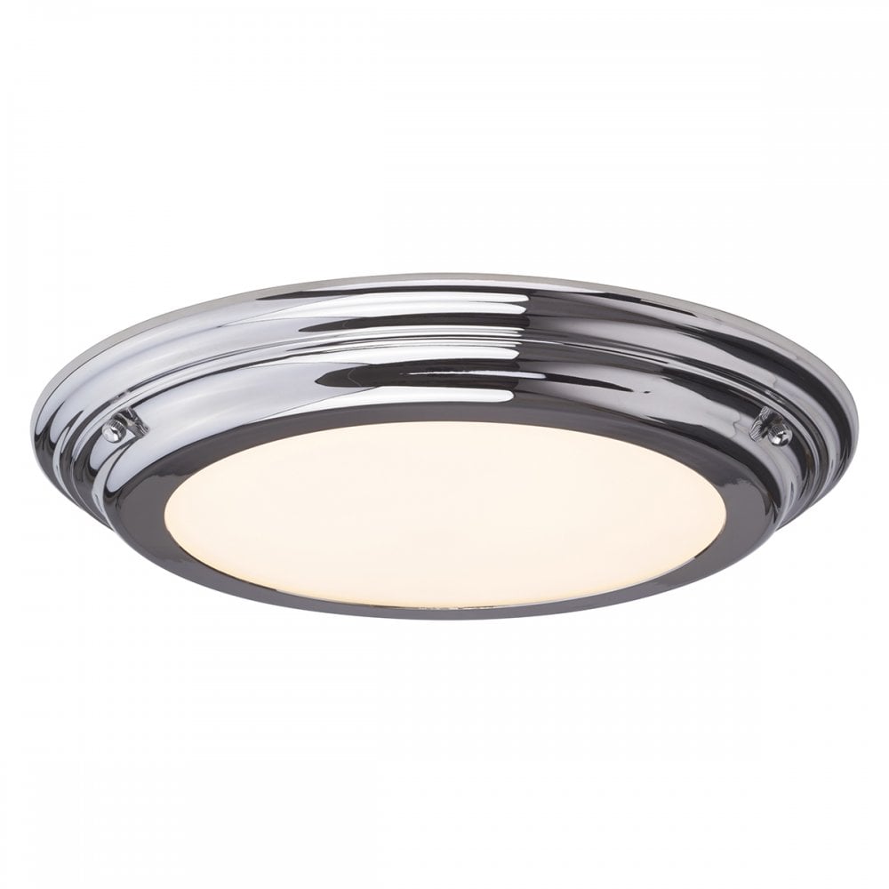WELLAND/F PC Welland 1 Light LED Flush Light Polished Chrome