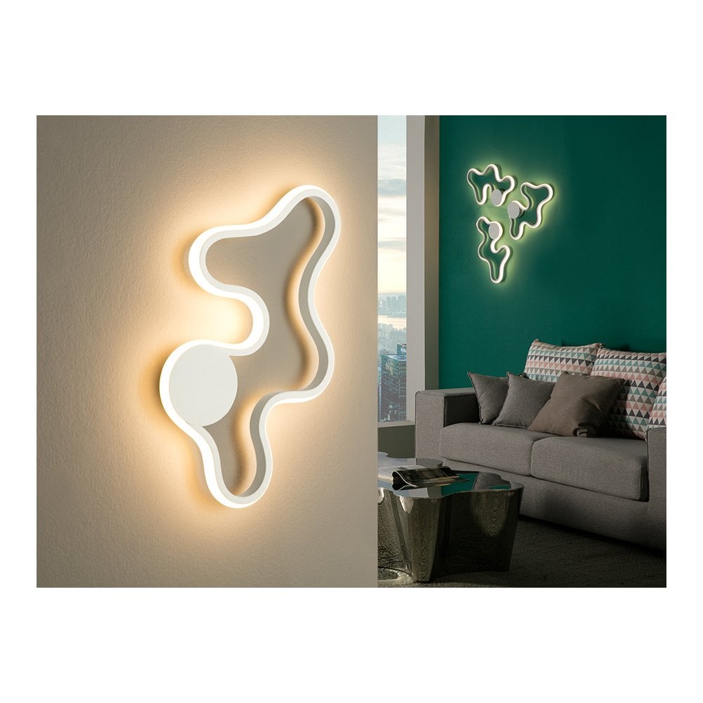 723955 Marea LED Ceiling/Wall Light White