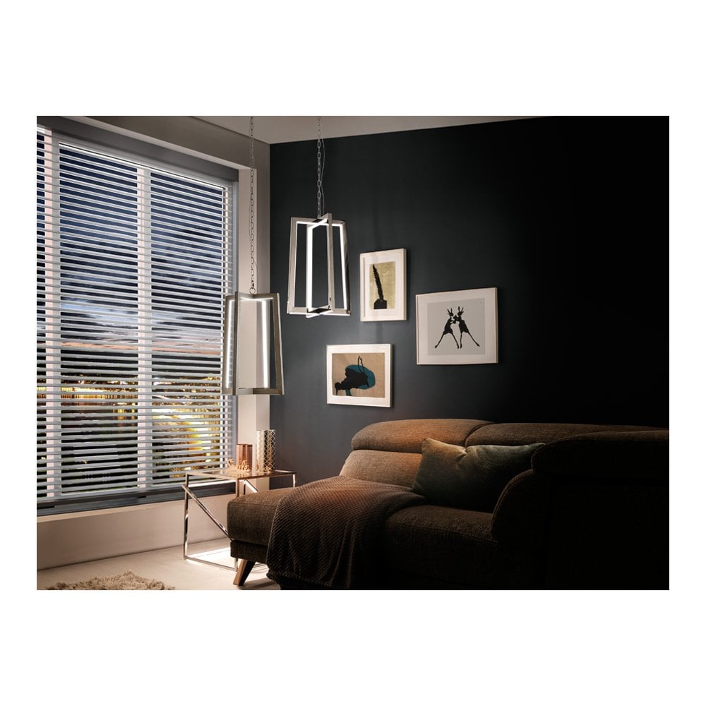 753108 Kuma LED Pendant Light Stainless Steel