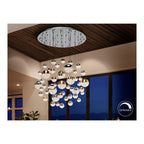 794691 Sphere 55 LED Pendant Light Chrome