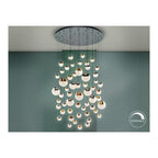 794691 Sphere 55 LED Pendant Light Chrome