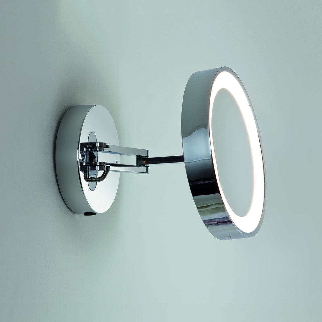1137003 Catena LED Bathroom Magnifying Mirror Polished Chrome (S)