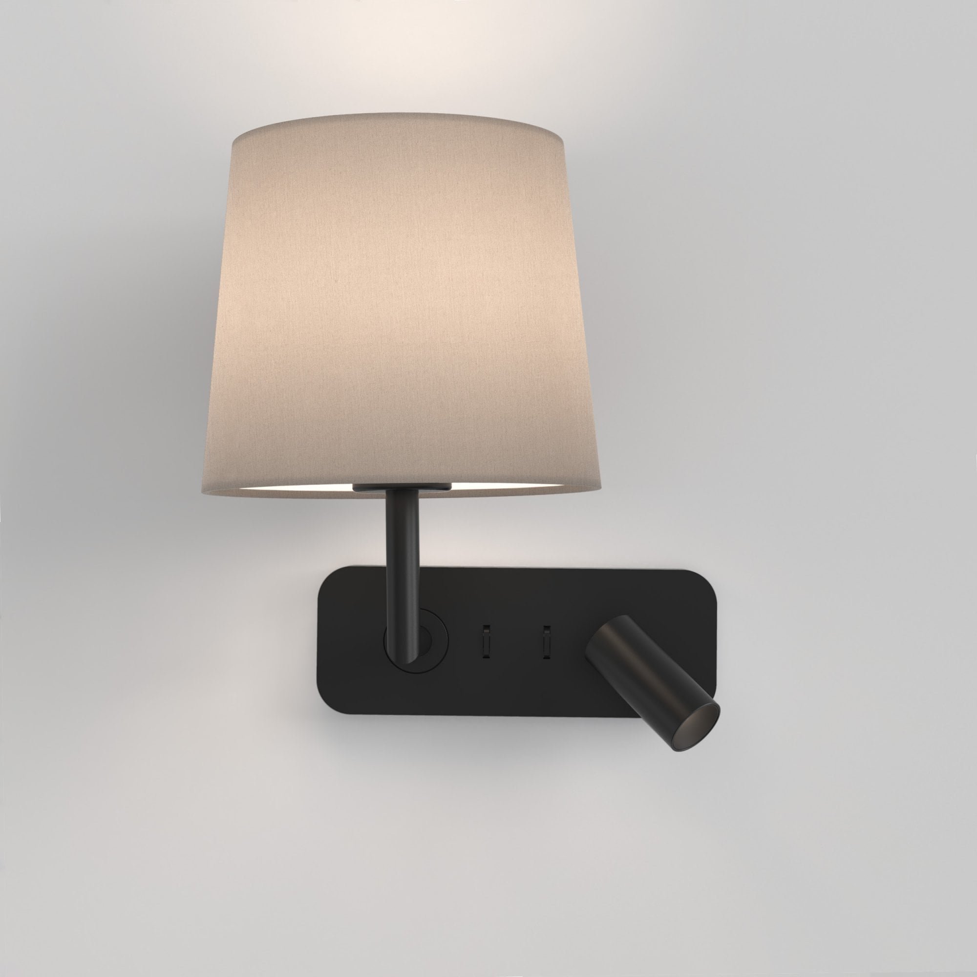 1406002 Side by Side Wall Light Matt Black