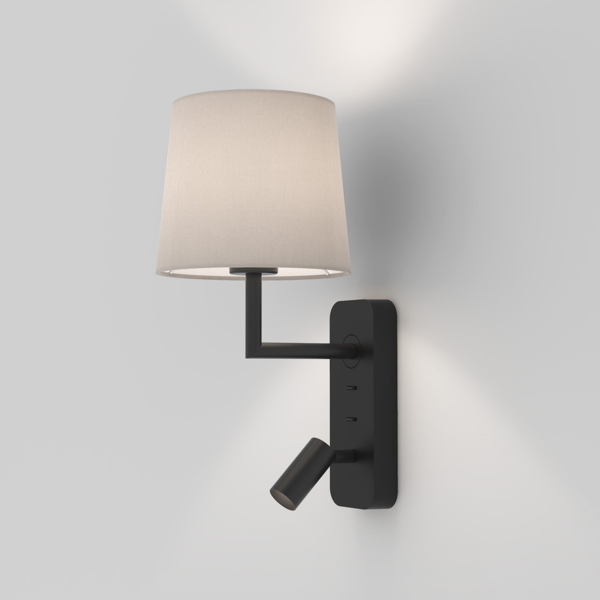 1406002 Side by Side Wall Light Matt Black