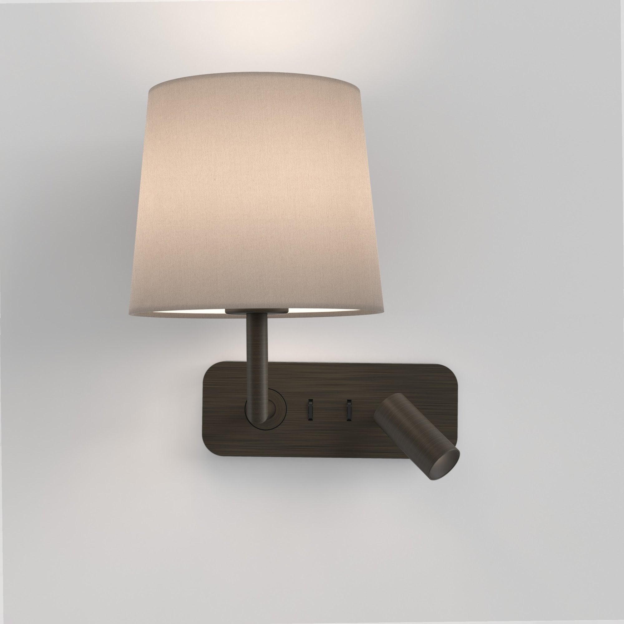 1406004 Side by Side Wall Light Bronze
