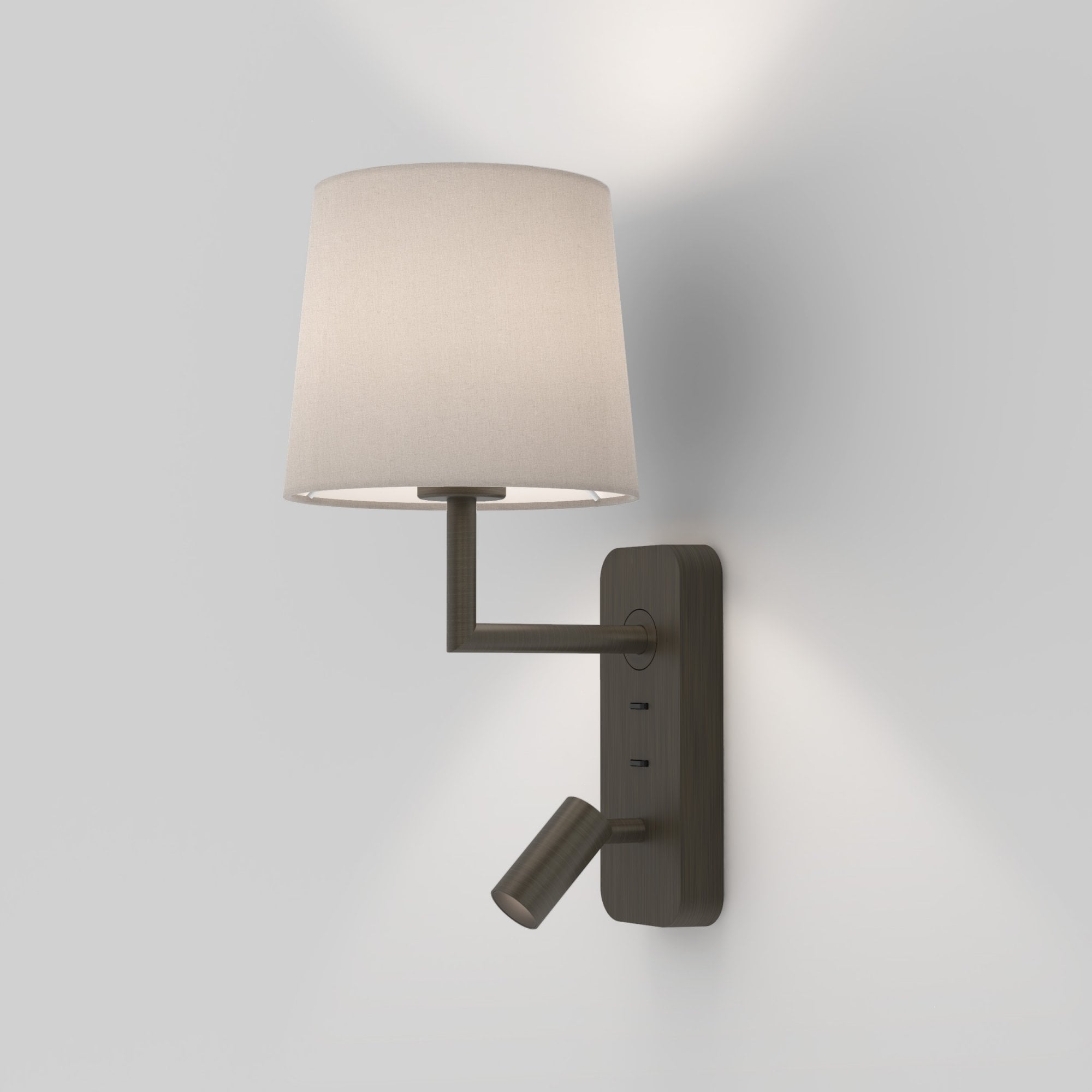 1406004 Side by Side Wall Light Bronze