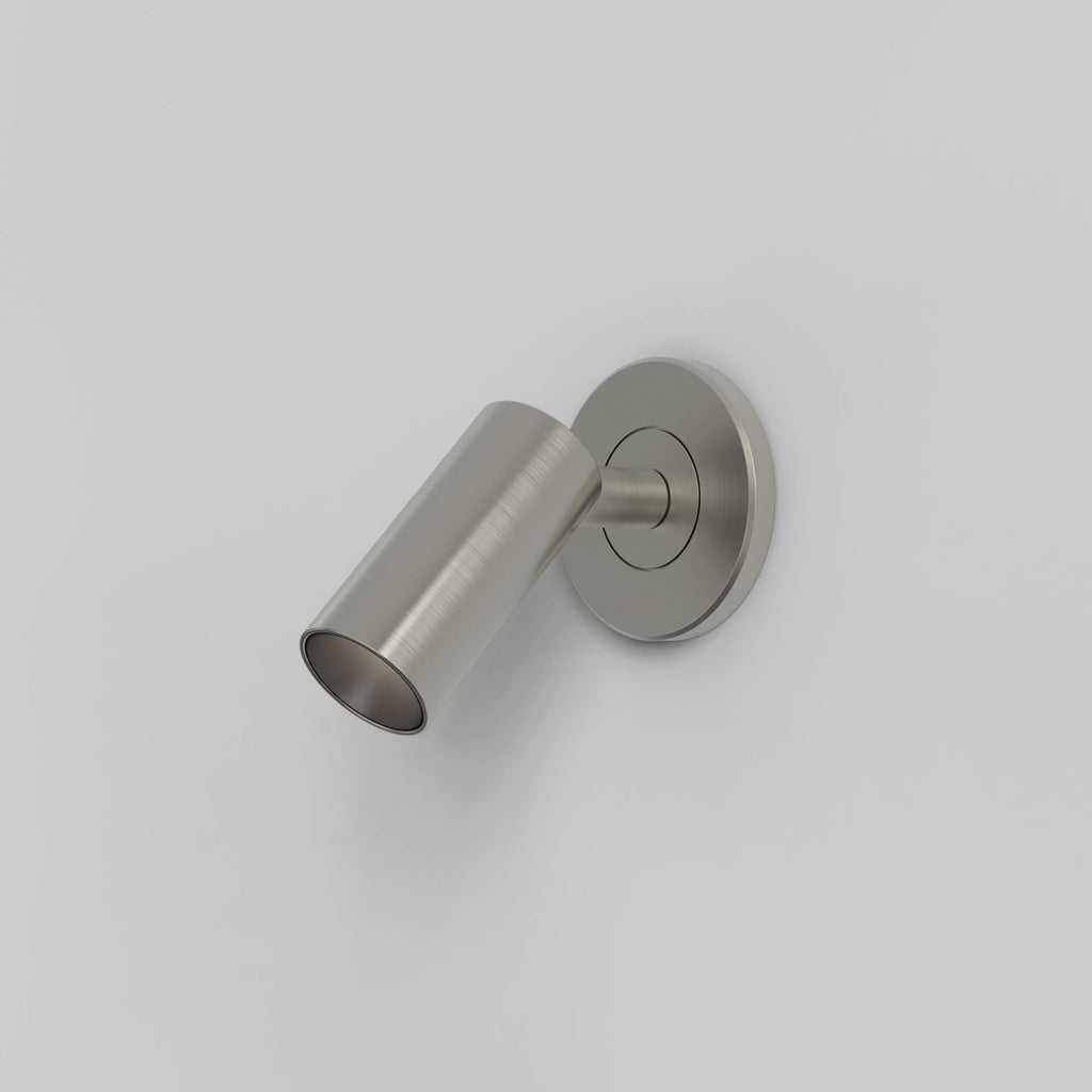 1407003 Micro Recess Unswitched LED Reading Light Matt Nickel